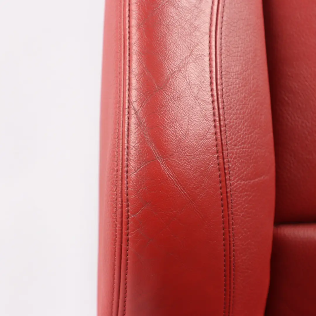 Front Seat M Sport Left N/S Interior Leather Boston Korall Red to BMW E82 with Part number 9164943 BMW E82 Front Seat M Sport Left N/S Interior Leather Boston Korall Red - SKU 9164943-1 - Part number 9164943