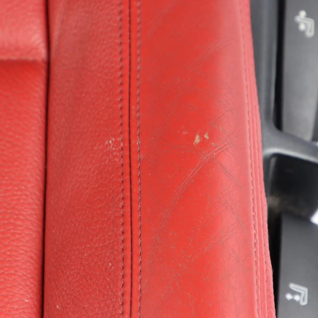 Front Seat M Sport Left N/S Interior Leather Boston Korall Red to BMW E82 with Part number 9164943 BMW E82 Front Seat M Sport Left N/S Interior Leather Boston Korall Red - SKU 9164943-1 - Part number 9164943