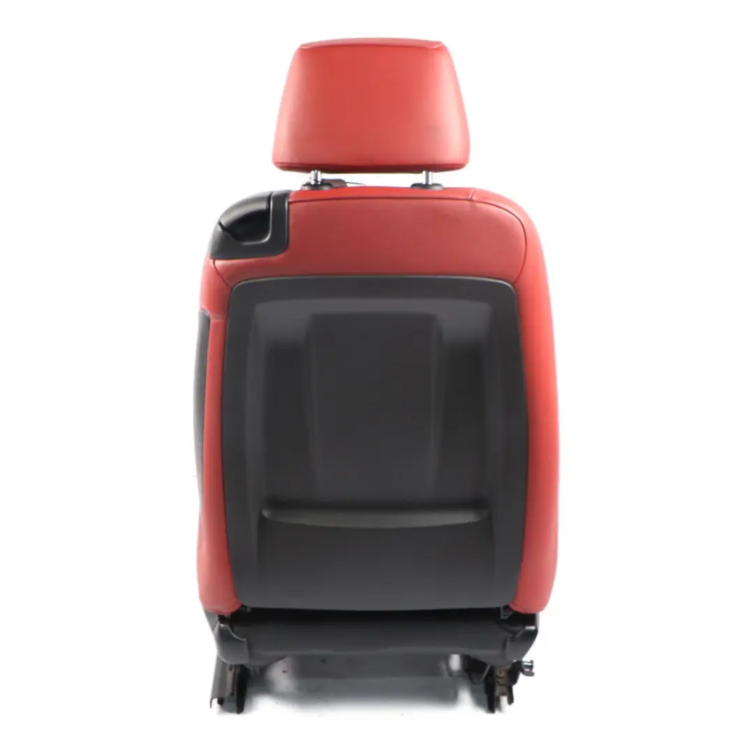 Front Seat M Sport Left N/S Interior Leather Boston Korall Red to BMW E82 with Part number 9164943 BMW E82 Front Seat M Sport Left N/S Interior Leather Boston Korall Red - SKU 9164943-1 - Part number 9164943