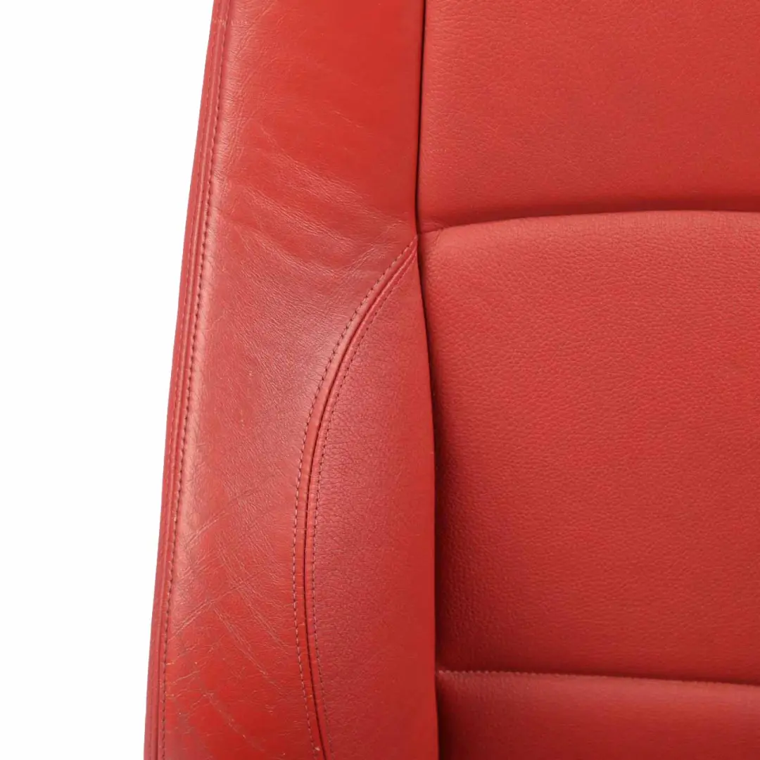  Front Seat BMW E82 Left N/S Passenger M Sport Red Leather Boston Korall Red - SKU 9164943 - Part number 9164943