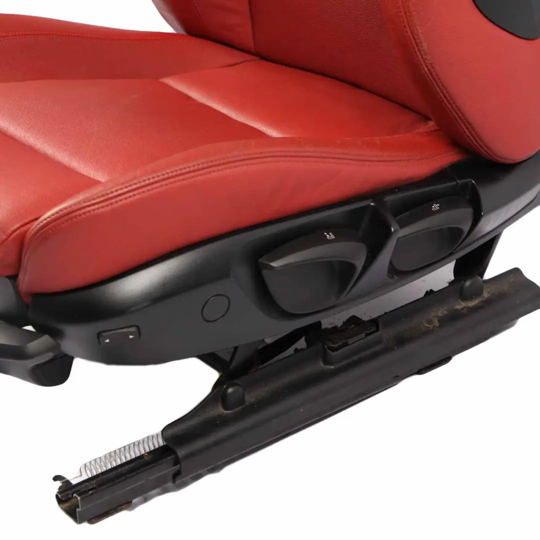 Front Seat BMW E82 Left N/S Passenger M Sport Red Leather Boston Korall Red to with Part number 9164943 Front Seat BMW E82 Left N/S Passenger M Sport Red Leather Boston Korall Red - SKU 9164943 - Part number 9164943