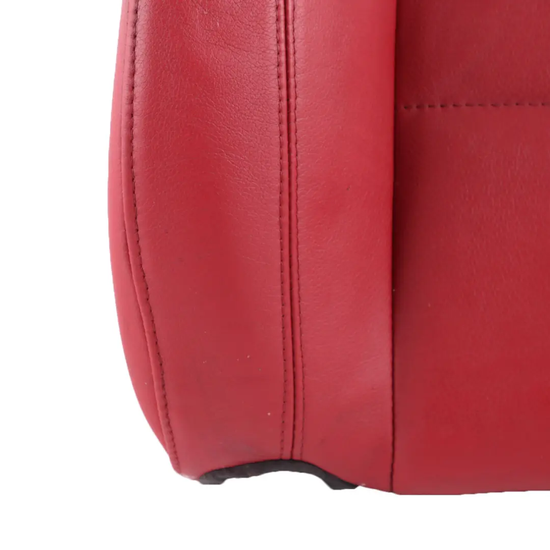 Heated Front Left N/S Sports Seat Backrest Red Leather to BMW E82 Seat Cover with Part number 7257465 BMW E82 Seat Cover Heated Front Left N/S Sports Seat Backrest Red Leather - SKU 7257465 - Part number 7257465