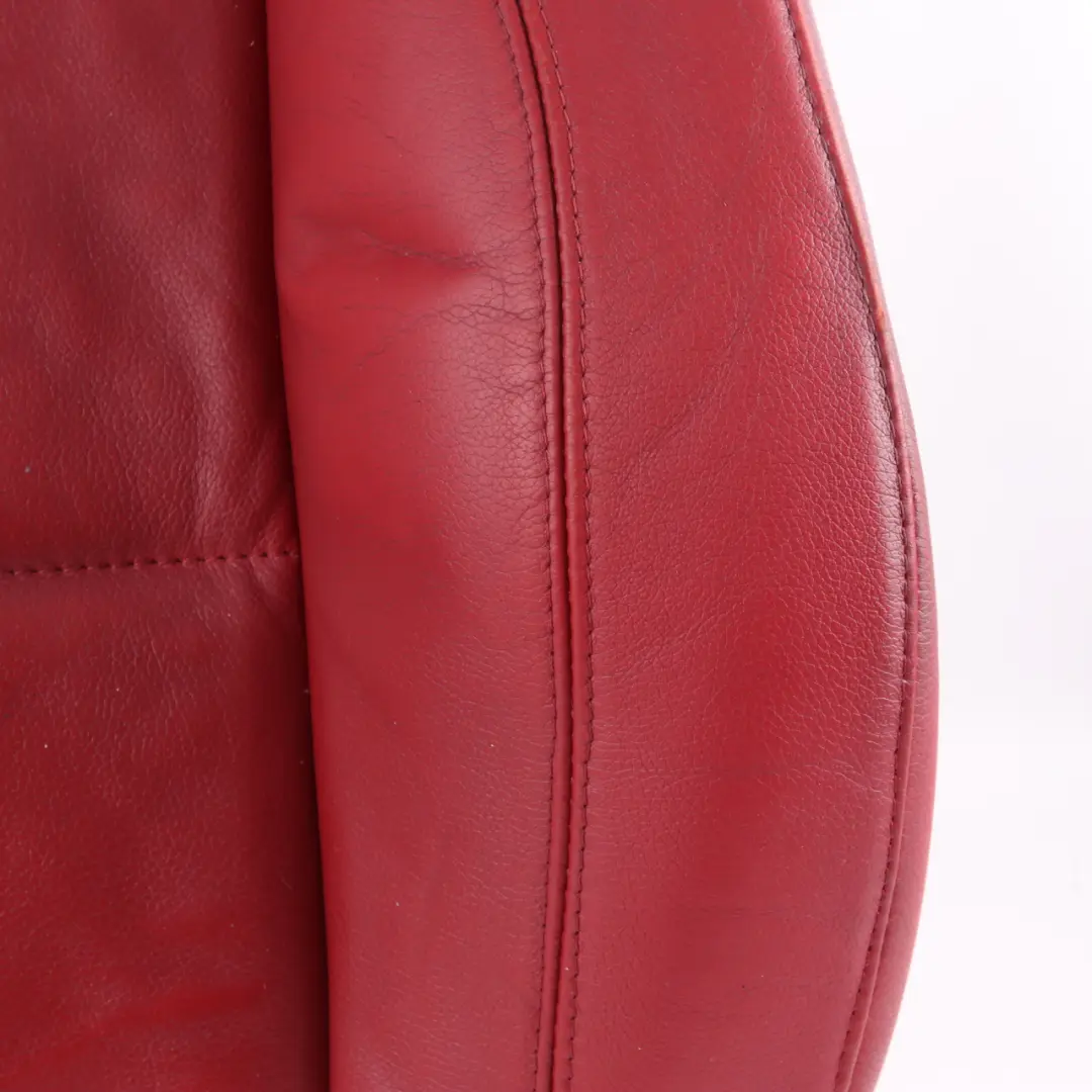 Heated Front Right O/S Sports Seat Backrest Red Leather to BMW E82 Seat Cover with Part number 7257466 BMW E82 Seat Cover Heated Front Right O/S Sports Seat Backrest Red Leather - SKU 7257466 - Part number 7257466