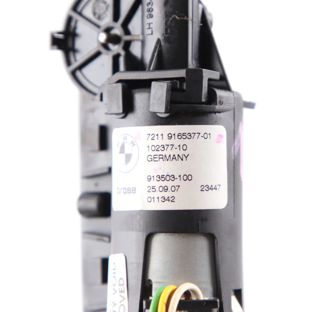 BMW E92 Delantero Izquierdo Cinturón Seguridad Motor Drive - SKU 9165377-1 - Número de pieza 9165377