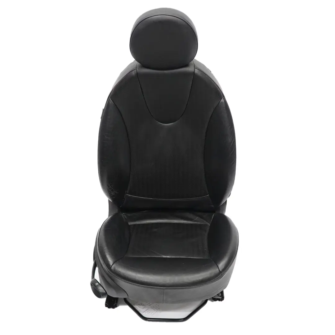  Vordersitz Mini Cooper R55 R56 R57 Rechts Seite Carbon Schwarz Leder - SKU 9165414-1 - Teilenummer 9165414