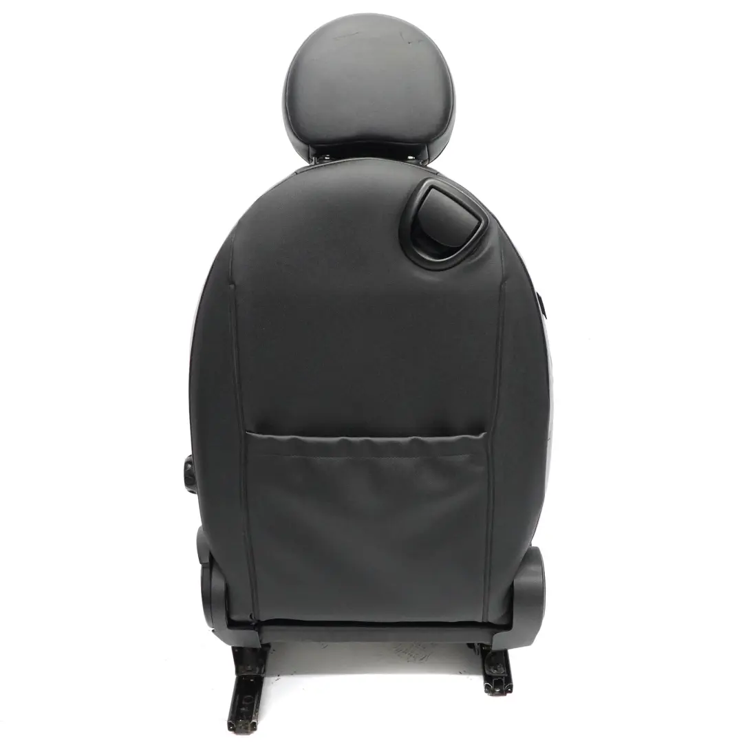 Mini Cooper One R56 R57 Fotel Prawy Przód Skóra Czarna Carbon - SKU 9165414-1 - Numer Części 9165414