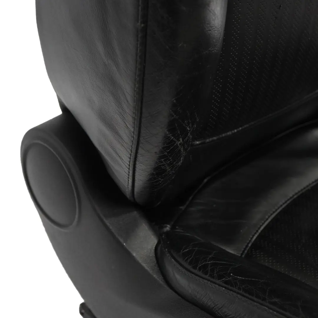 Sedile anteriore Mini Cooper R55 R56 R57 Lato destro Pelle Nero Carbonio per con numero di parte 9165414 Sedile anteriore Mini Cooper R55 R56 R57 Lato destro Pelle Nero Carbonio - SKU 9165414-1 - Numero di parte 9165414