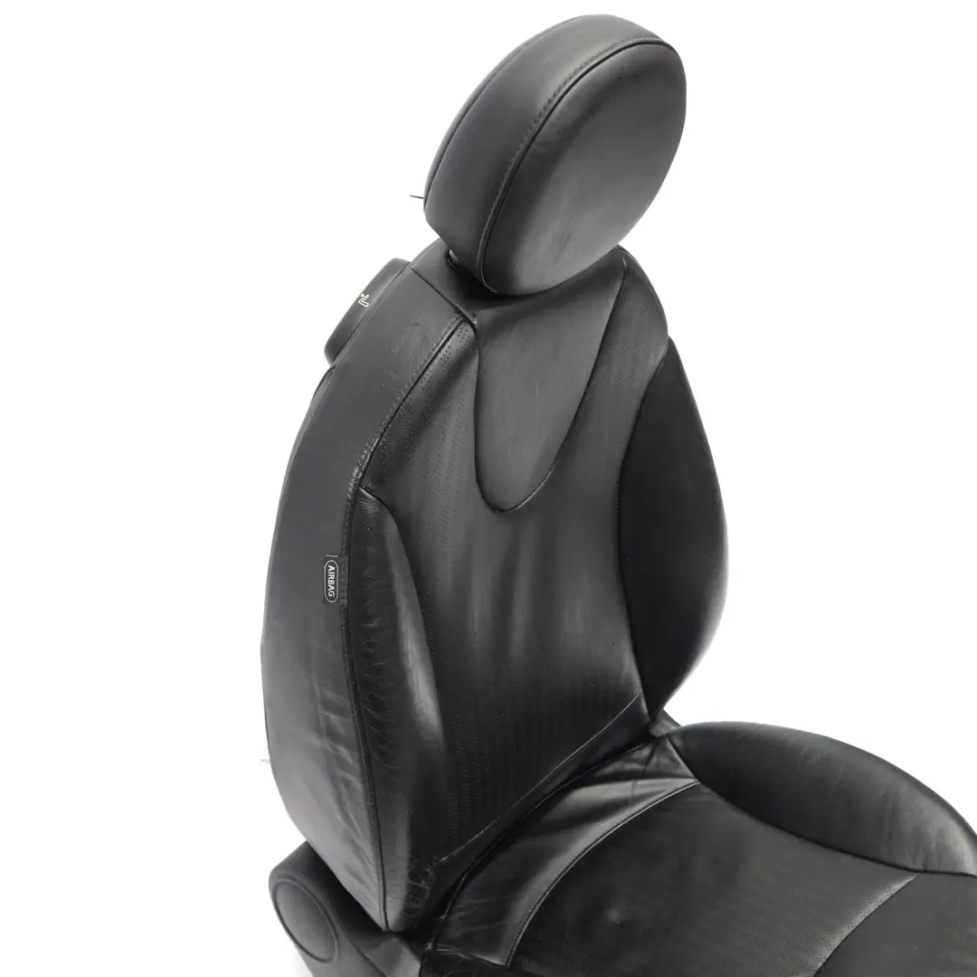  Sedile anteriore Mini Cooper R55 R56 R57 Lato destro Pelle Nero Carbonio - SKU 9165414-1 - Numero di parte 9165414