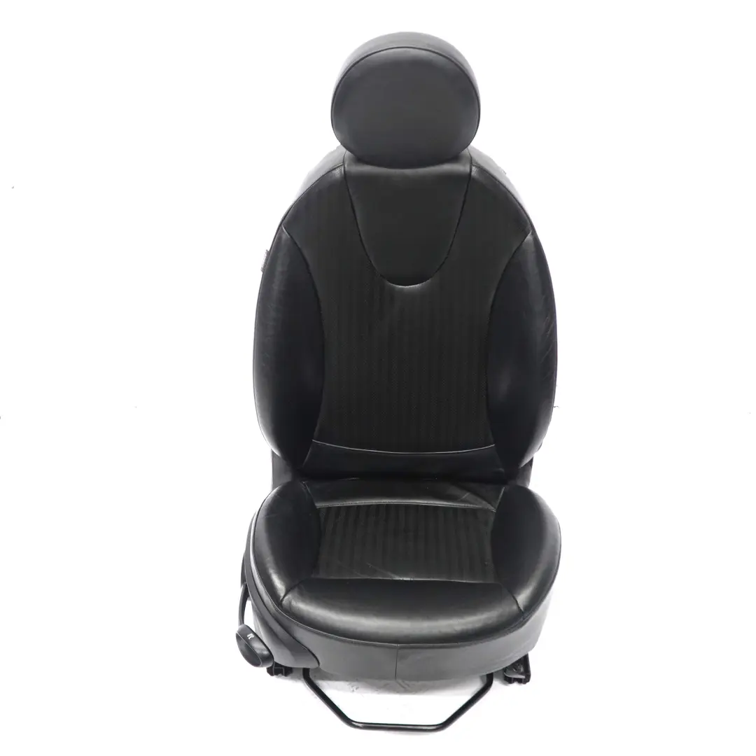  Vordersitz Mini Cooper R55 R56 R57 Rechts Seite Carbon Schwarz Leder - SKU 9165414-2 - Teilenummer 9165414