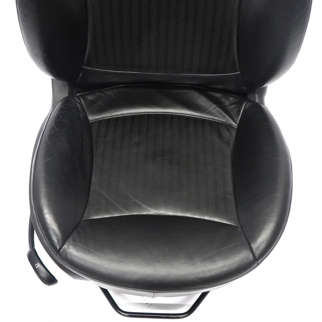  Vordersitz Mini Cooper R55 R56 R57 Rechts Seite Carbon Schwarz Leder - SKU 9165414-2 - Teilenummer 9165414