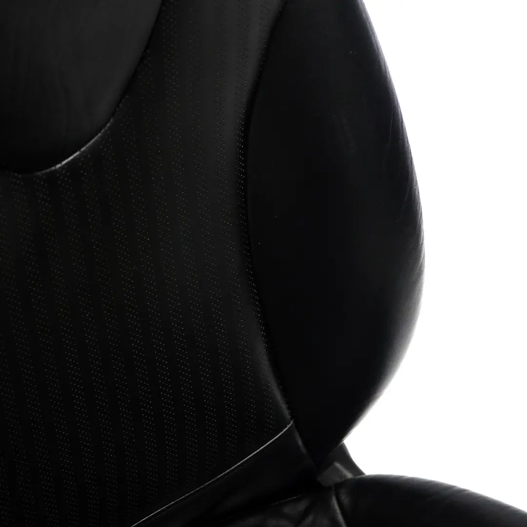  Front Seat Mini Cooper R55 R56 R57 Right O/S Side Carbon Black Leather - SKU 9165414-2 - Part number 9165414