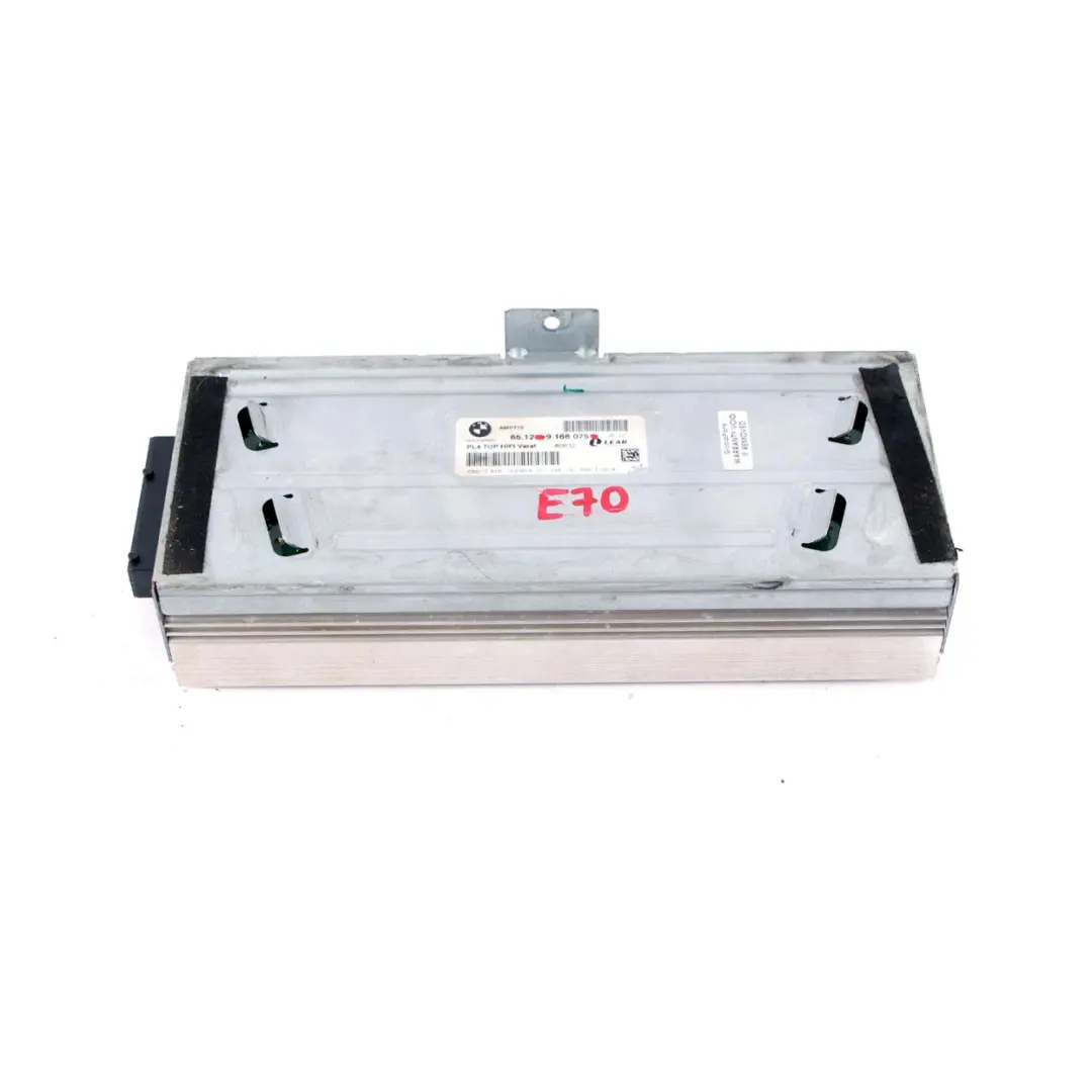 Sistema de audio individual Amplificador Top-hifi Lear PL5 para BMW E70 con número de pieza 9166075 BMW E70 Sistema de audio individual Amplificador Top-hifi Lear PL5 - SKU 9166075 - Número de pieza 9166075