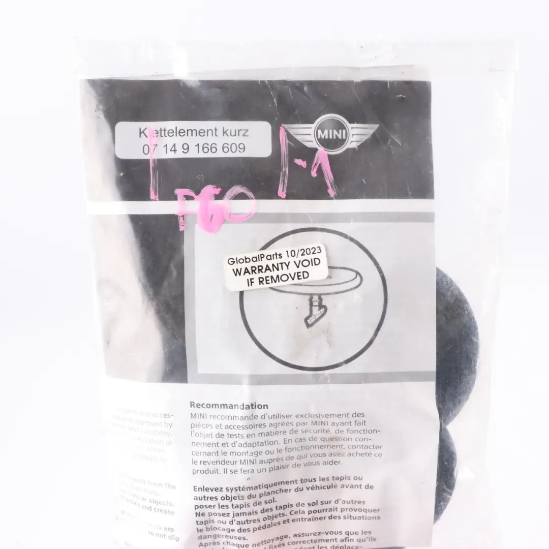 Carpet Hook Clamp BMW F20 F30 Mini F60 Floor Mat Loop Holder Clips Set to with Part number 9166609 Carpet Hook Clamp BMW F20 F30 Mini F60 Floor Mat Loop Holder Clips Set - SKU 9166609-1 - Part number 9166609