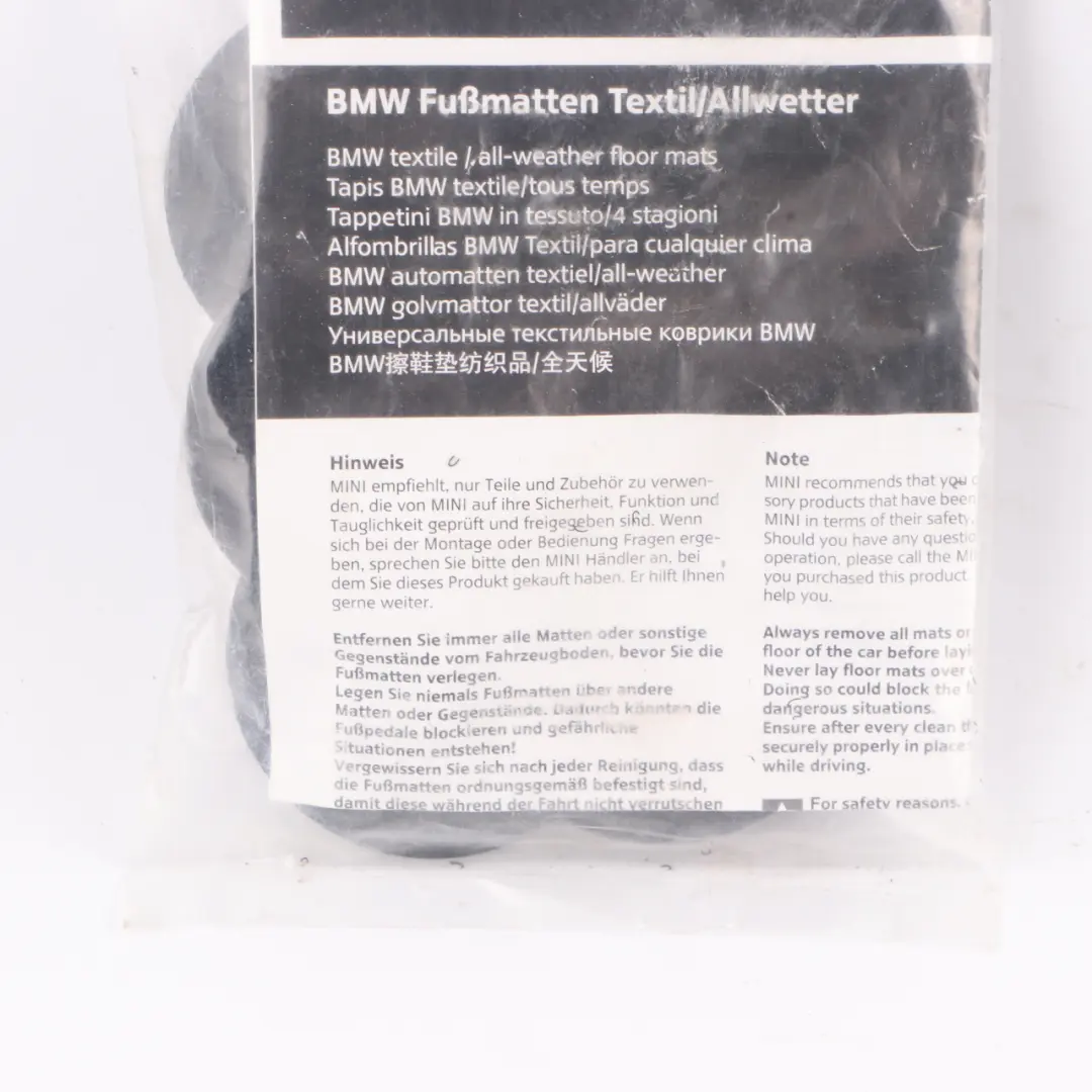BMW F20 F30 Bodenmatte Teppich Haken & Amp; Schleife Halter Montage Pad - SKU 9166609-1 - Teilenummer 9166609