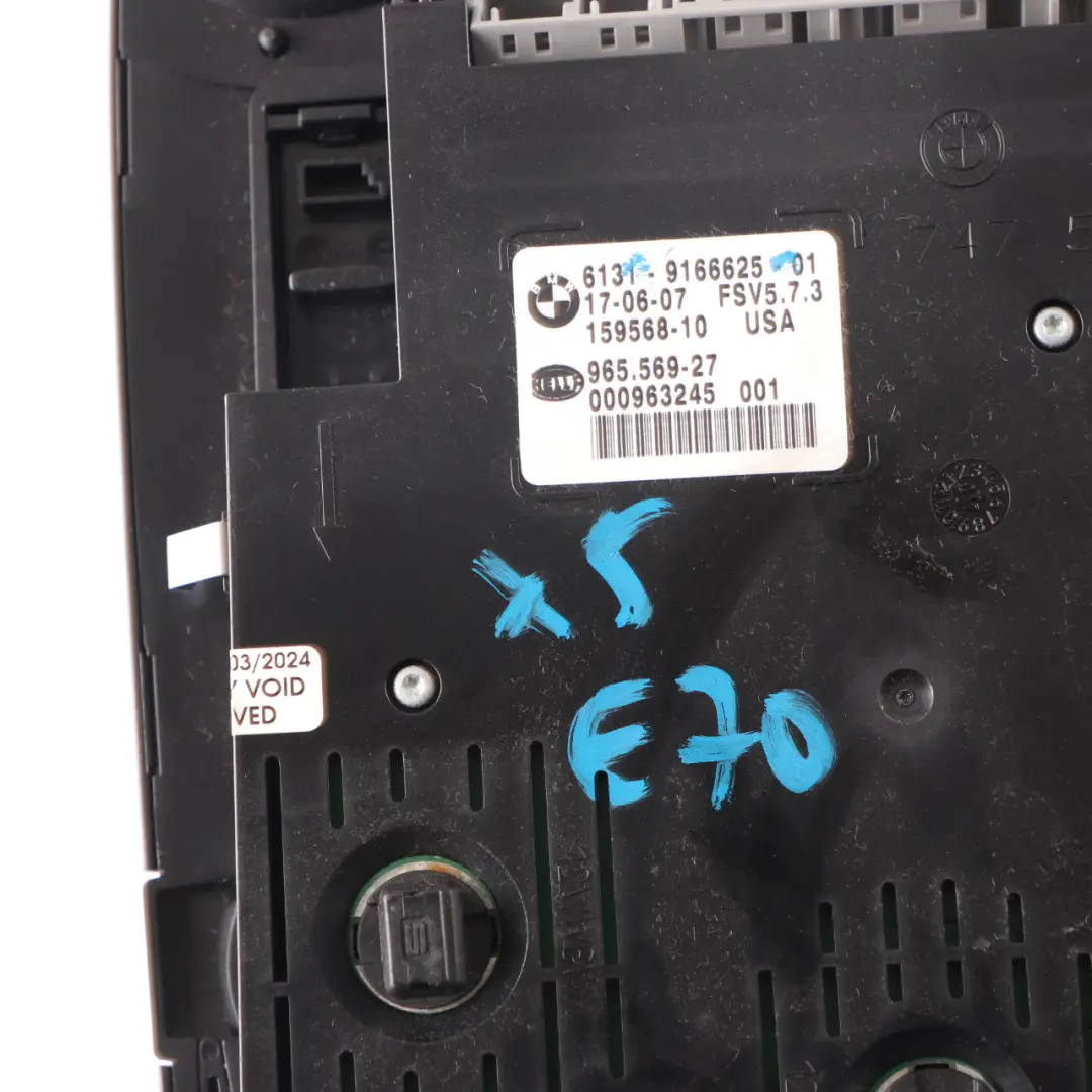 Cabin Light BMW X5 E70 Roof Lamp Roofliner Panel Switch Black to with Part number 9166625 Cabin Light BMW X5 E70 Roof Lamp Roofliner Panel Switch Black - SKU 9166625 - Part number 9166625