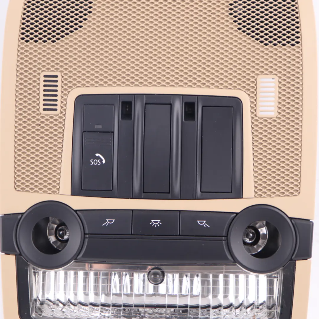  Roof Light BMW X5 E70 X6 E71 Switch Unit Control Headliner Savannabeige - SKU 9166626 - Part number 9166626