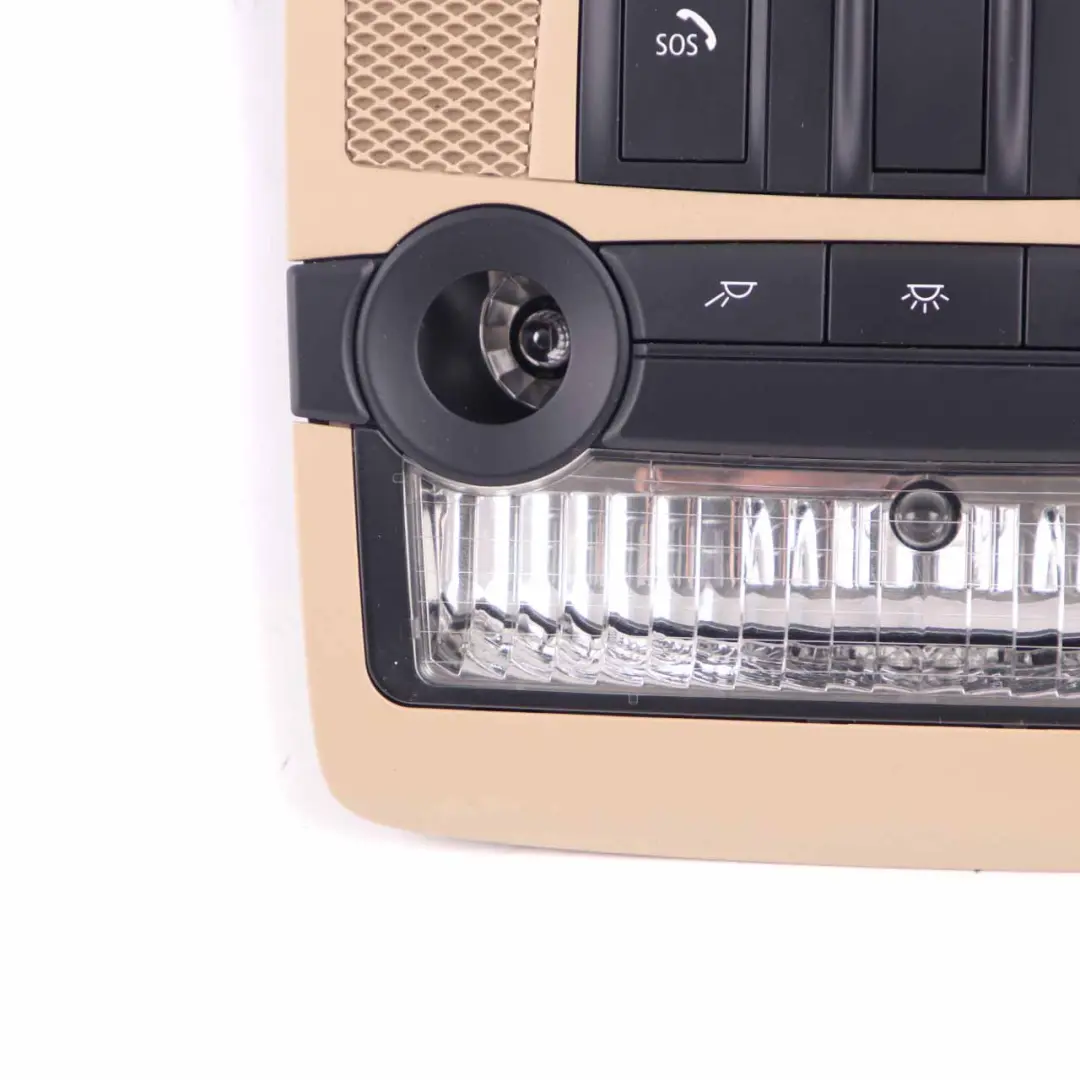 Roof Light BMW X5 E70 X6 E71 Switch Unit Control Headliner Savannabeige to with Part number 9166626 Roof Light BMW X5 E70 X6 E71 Switch Unit Control Headliner Savannabeige - SKU 9166626 - Part number 9166626