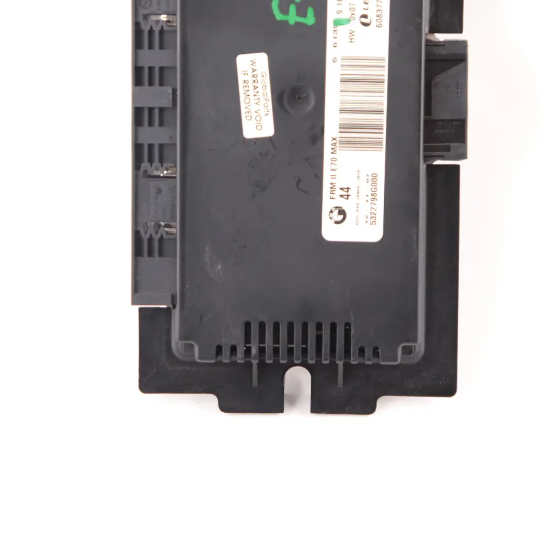Footwell Light Module Control Unit ECU FRM II MAX Lear to BMW X5 E70 with Part number 9166669 BMW X5 E70 Footwell Light Module Control Unit ECU FRM II MAX Lear - SKU 9166669 - Part number 9166669