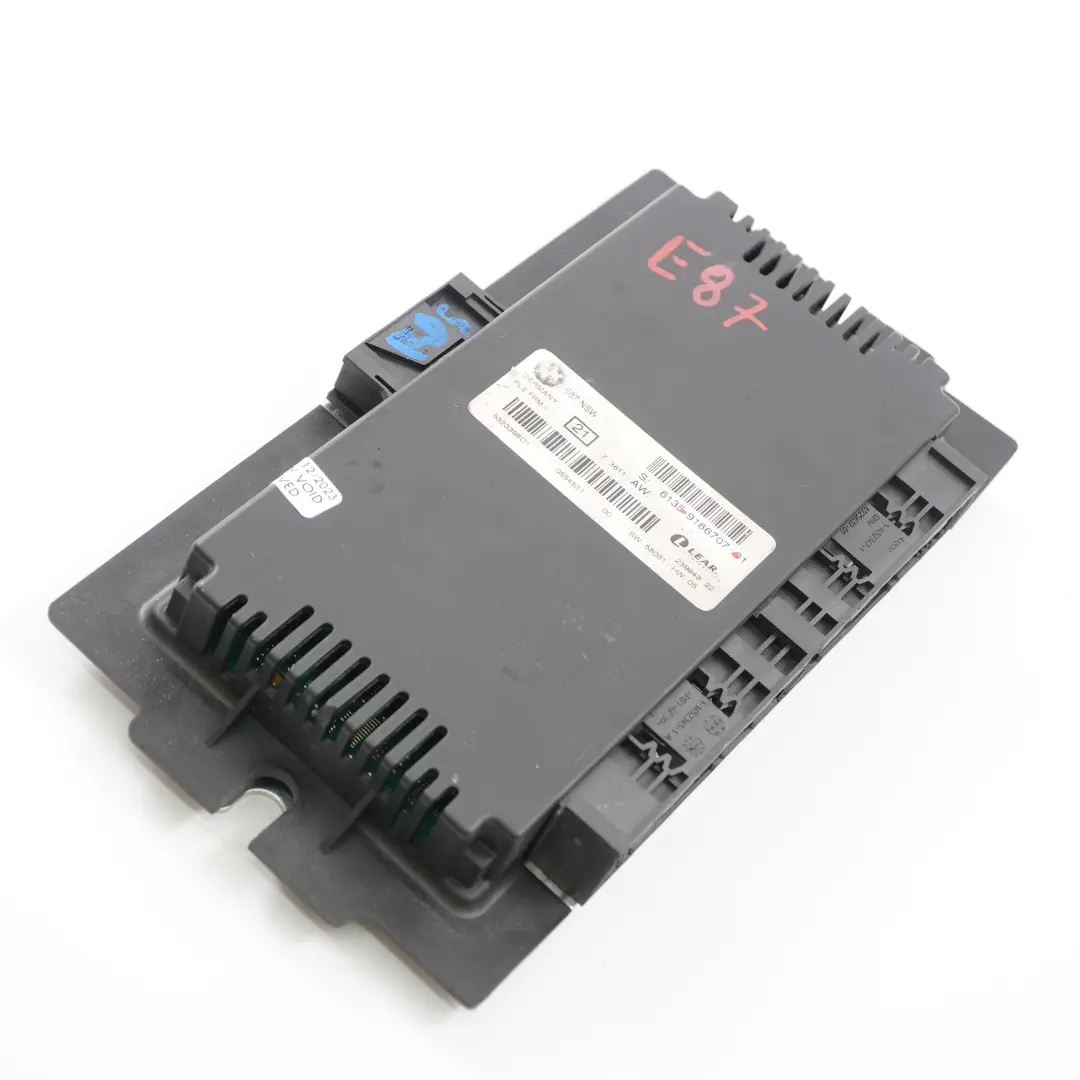 BMW E87 Module d'éclairage l'habitacle contrôle NSW PL2 FRM II Lear - SKU 9166707-1 - Numéro de pièce 9166707