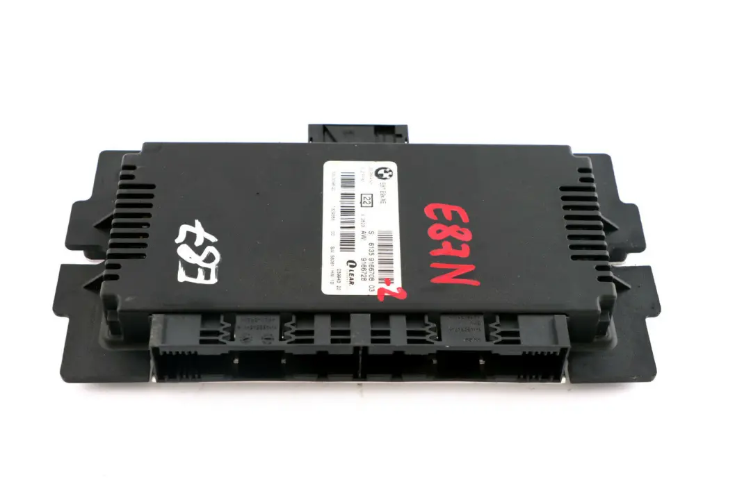BMW 1 Series E87 LCI Xenon Footwell Light Control Module LCM PL2 FRM II - SKU 9166708-2 - Part number 9166708