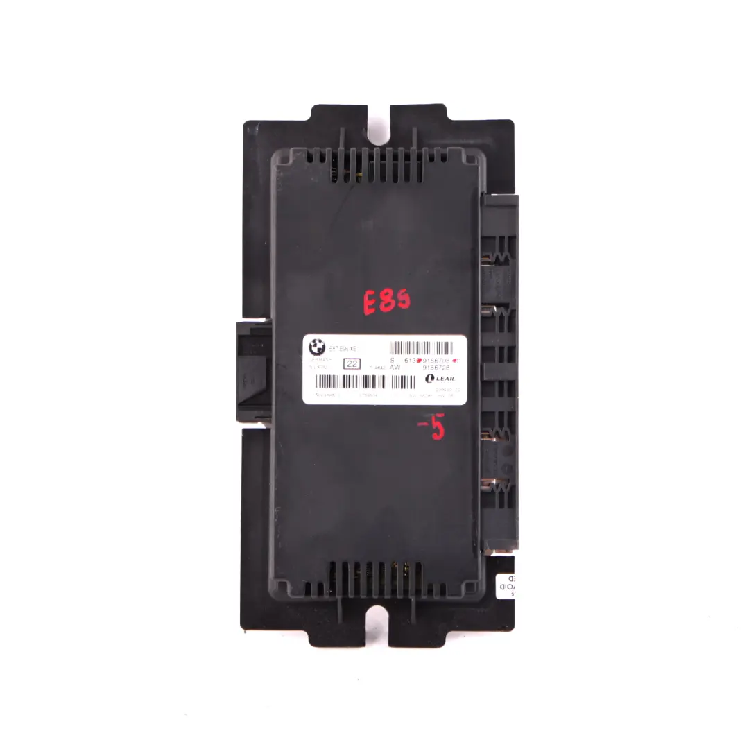 Footwell Light Control Module LCM PL2 FRM II to BMW Z4 E89 Cabrio Xenon with Part number 9166708 BMW Z4 E89 Cabrio Xenon Footwell Light Control Module LCM PL2 FRM II - SKU 9166708-5 - Part number 9166708