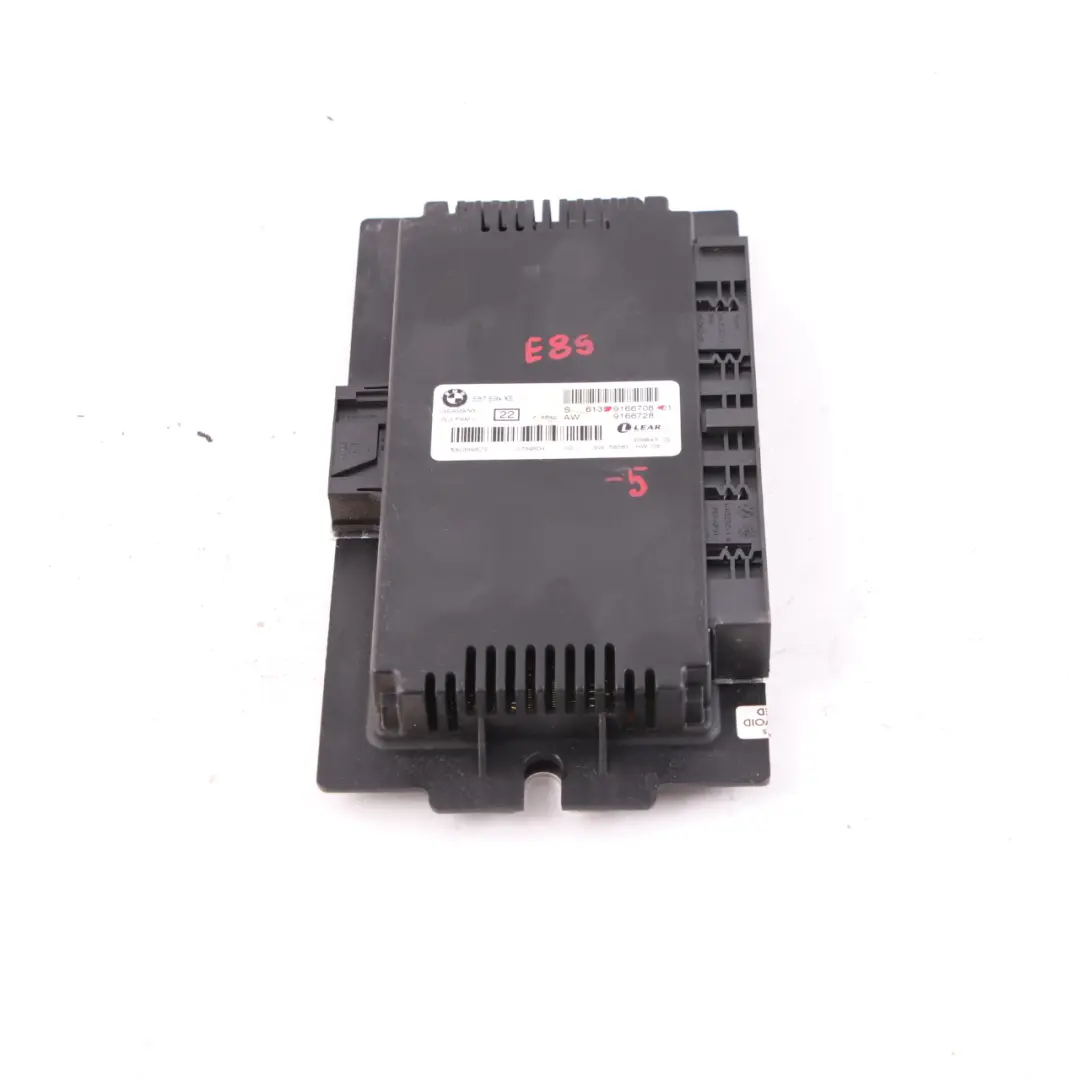 BMW Z4 E89 Cabrio Xenon Footwell Light Control Module LCM PL2 FRM II - SKU 9166708-5 - Part number 9166708