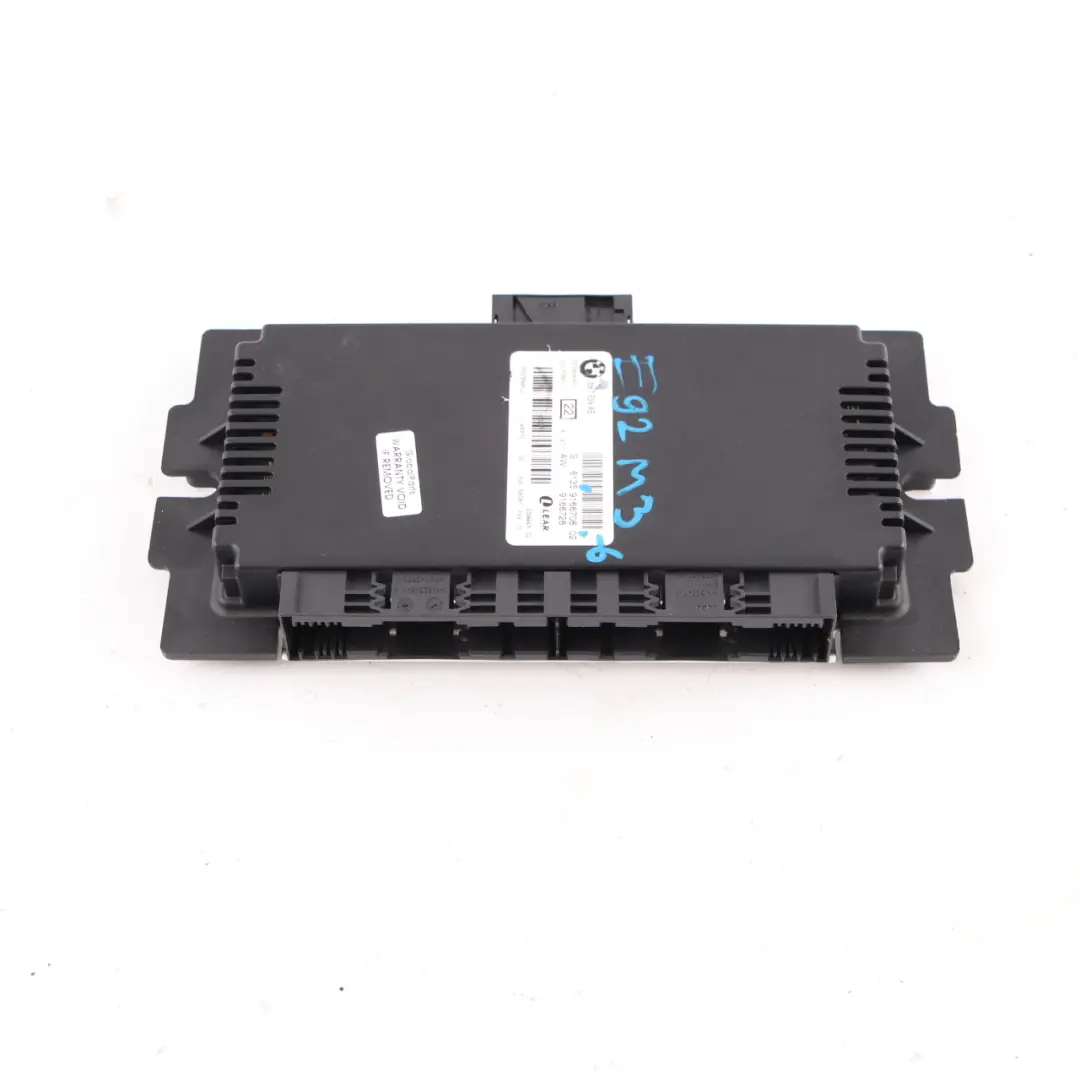 Footwell Light Control Module LCM PL2 FRM II to BMW E92 M3 Xenon with Part number 9166708 BMW E92 M3 Xenon Footwell Light Control Module LCM PL2 FRM II - SKU 9166708-6 - Part number 9166708