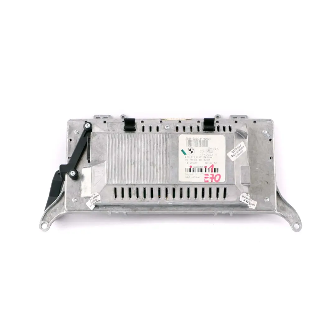 Salpicadero Navi Sat Nav System Pantalla 8,8" para BMW X5 X6 E70 E71 con número de pieza 9166782 BMW X5 X6 E70 E71 Salpicadero Navi Sat Nav System Pantalla 8,8" - SKU 9166782-1 - Número de pieza 9166782