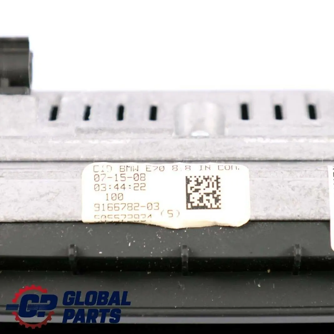 BMW X5 E70 X6 E71 Schermo navigazione satellitare Board Monitor 8,8" - SKU 9166782 - Numero di parte 9166782