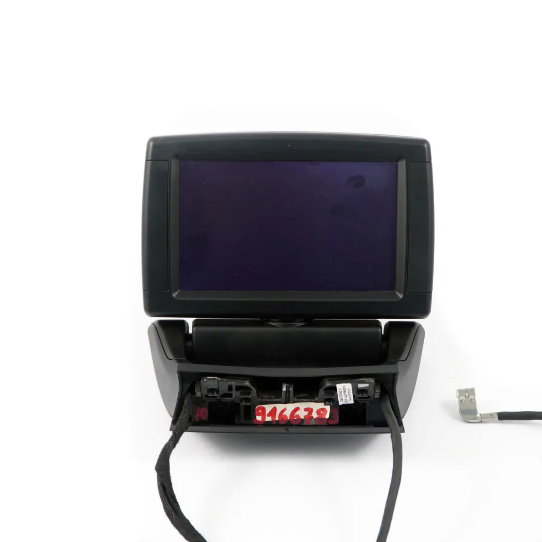 BMW X5 X6 E70 E71 Monitor ekran DVD tylny - SKU 9166783 - Numer Części 9166783