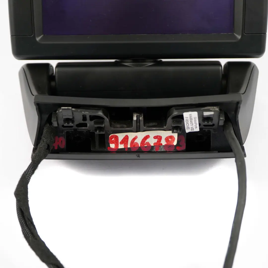 BMW X5 X6 E70 E71 Rear Seat Console Entertainment DVD Display Screen - SKU 9166783 - Part number 9166783