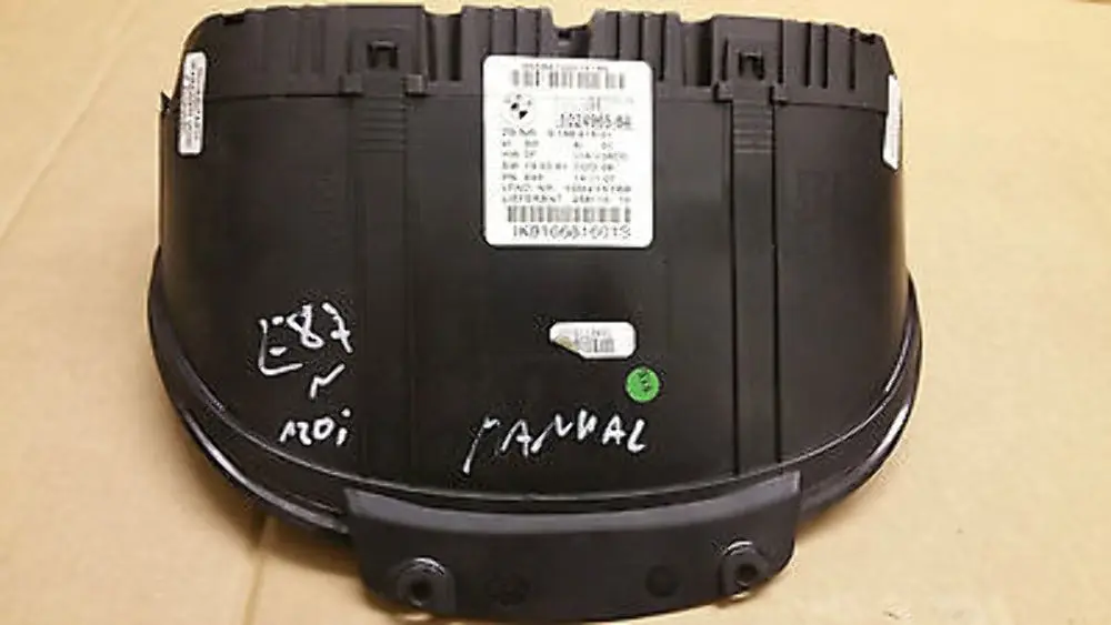 BMW 1 Series E81 E87 E88 Petrol 120i Instrument Cluster Speedo Clocks - SKU 9166816 - Part number 9166816