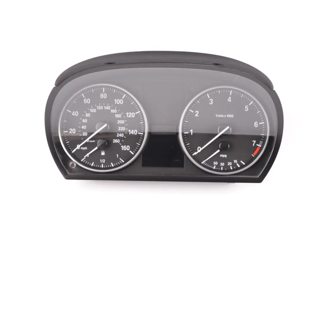 Instrument Cluster Speedo Clocks Petrol Automatic to BMW 3 Series E90 E91 with Part number 9166840 BMW 3 Series E90 E91 Instrument Cluster Speedo Clocks Petrol Automatic - SKU 9166840 - Part number 9166840