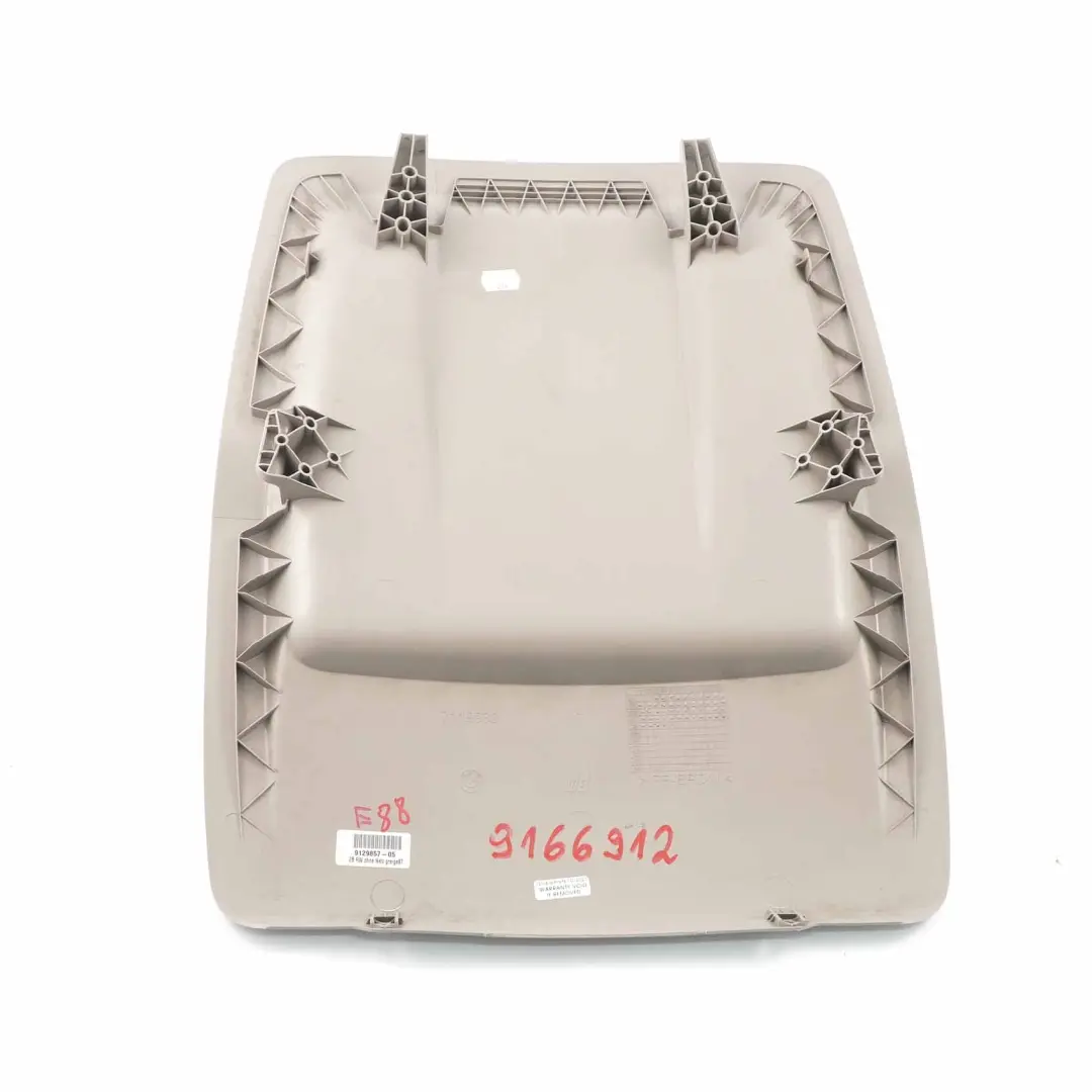  Panel Asiento Delantero BMW E81 E82 E87 LCI E88 Tapa Panel Trasero Beige 7119932 - SKU 9166912 - Número de pieza 9166912