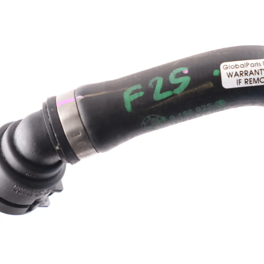 BMW X3 F25 N47N Diesel Motor Wasser Schlauch Kühl Mittel Kühlung Leitung - SKU 9166925 - Teilenummer 9166925