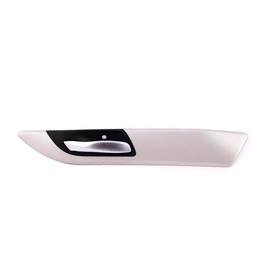 Interior Inside Door Handle Trim Panel Left N/S Satin Silver to BMW Z4 E89 with Part number 9167017 BMW Z4 E89 Interior Inside Door Handle Trim Panel Left N/S Satin Silver - SKU 9167017 - Part number 9167017