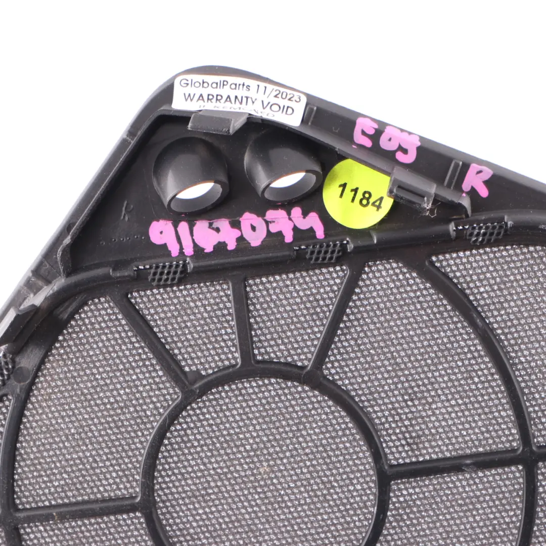 Altavoz Cubierta Trasera Panel Derecho Altavoz Trim para BMW Z4 E89 con número de pieza 9167074 BMW Z4 E89 Altavoz Cubierta Trasera Panel Derecho Altavoz Trim - SKU 9167074 - Número de pieza 9167074