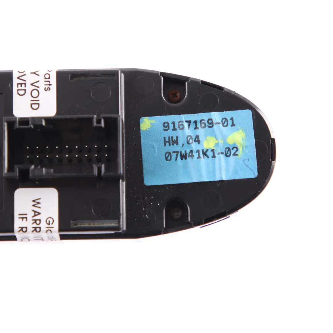BMW E81 E82 Switch Window Lifter Driver's Side Right O/S - SKU 9167169 - Part number 9167169