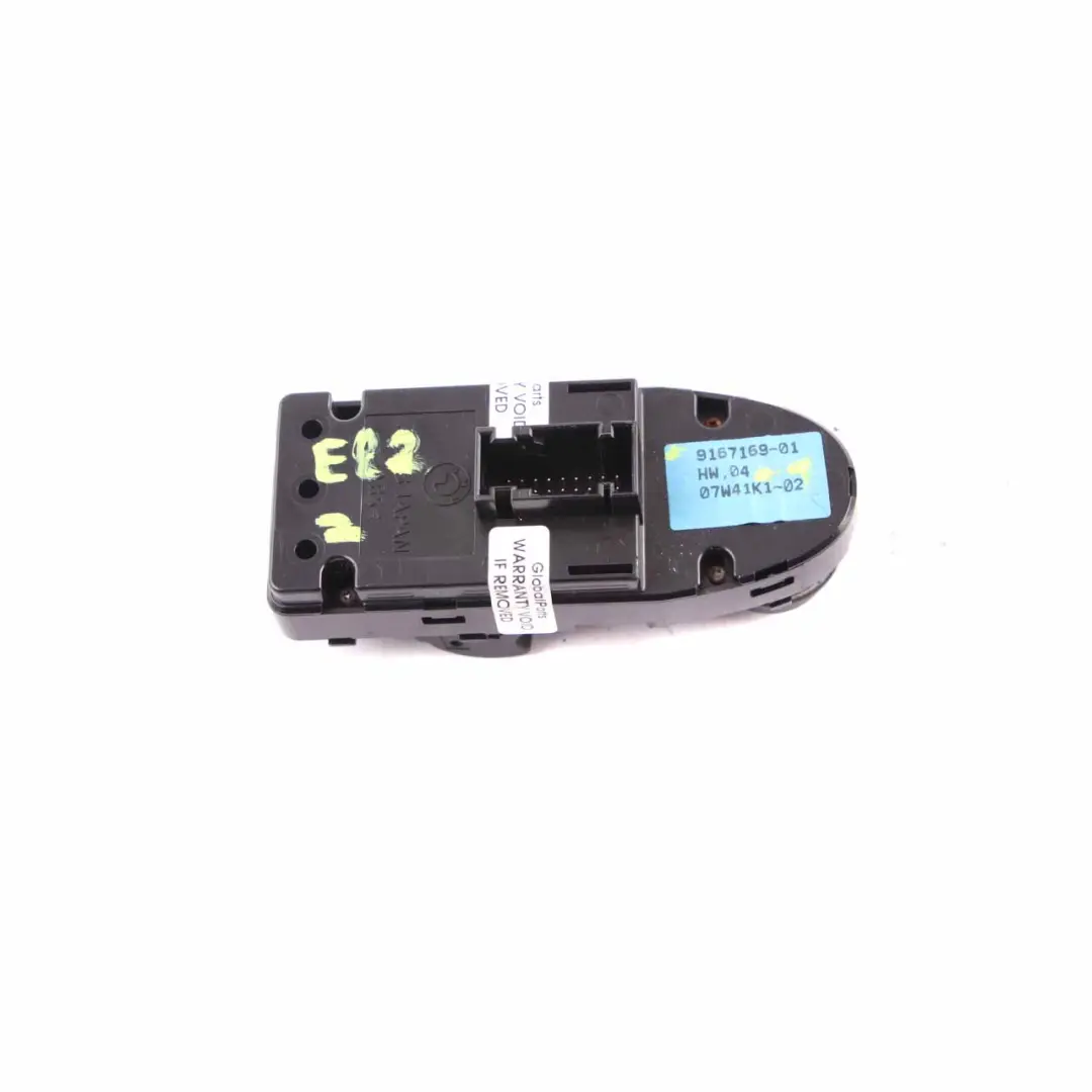 BMW E81 E82 Switch Window Lifter Driver's Side Right O/S - SKU 9167169 - Part number 9167169