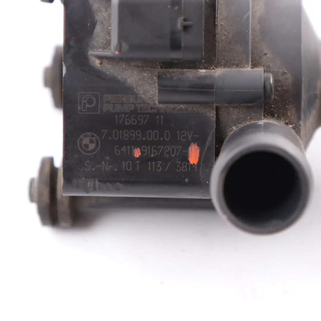 Water Pump BMW F01 F07 F10 F11 Auxiliary Coolant Pump Engine to with Part number 9167207 Water Pump BMW F01 F07 F10 F11 Auxiliary Coolant Pump Engine - SKU 9167207 - Part number 9167207