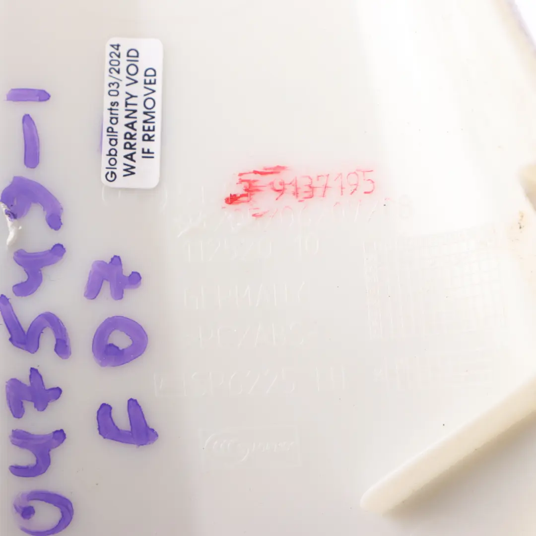 Column A Pillar Trim Left N/S Panel Everest Grey 9137195 to BMW F07 GT Cover with Part number 9167337 BMW F07 GT Cover Column A Pillar Trim Left N/S Panel Everest Grey 9137195 - SKU 9167337 - Part number 9167337