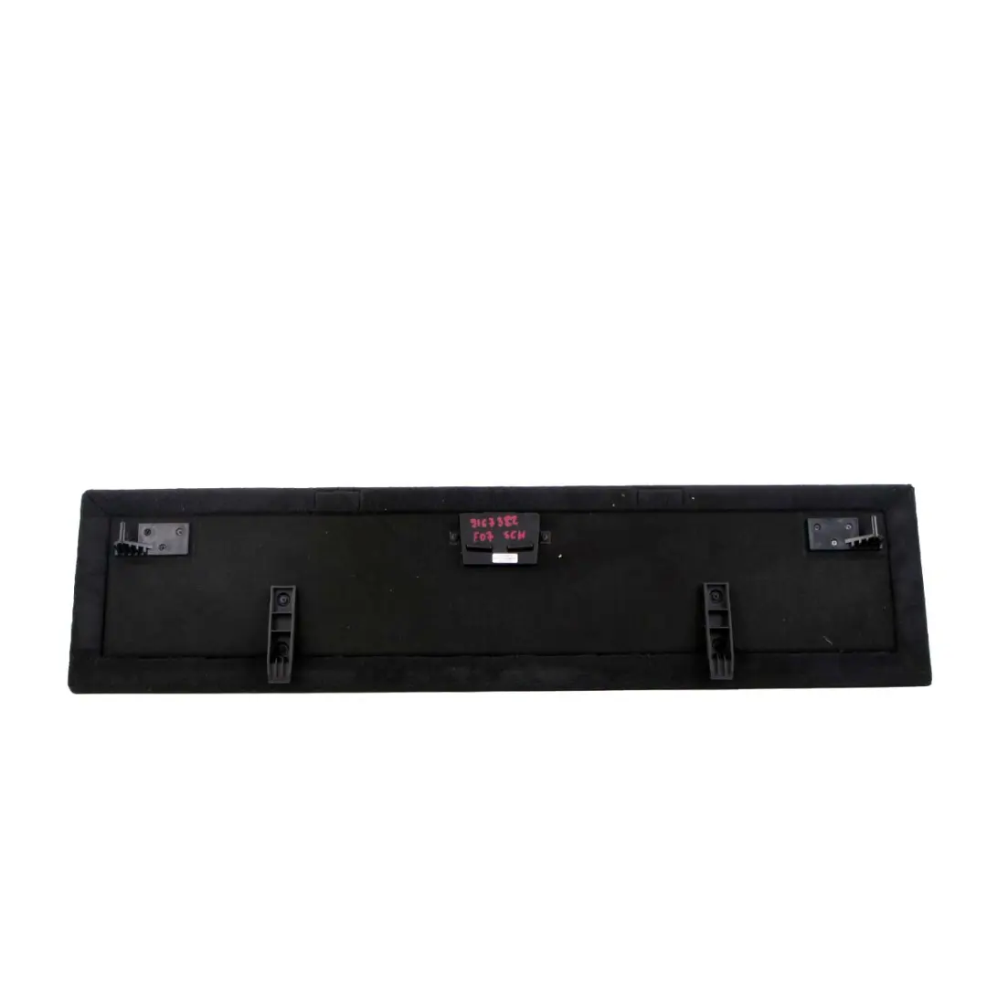 BMW F07 GT Boot Trunk Floor Front Storage Trim Panel Cover Carpet - SKU 9167382 - Part number 9167382
