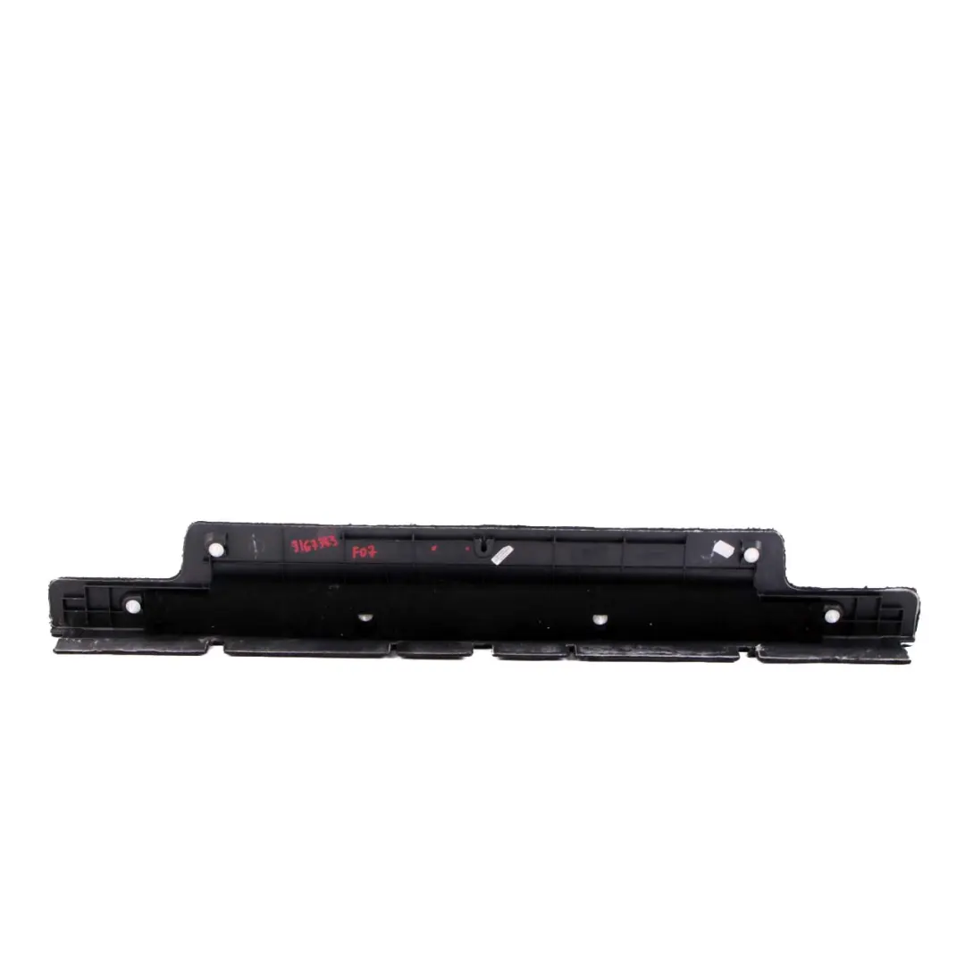 BMW F07 GT Boot Trunk Cross Member Covering Trim Black 9164434 - SKU 9167383 - Part number 9167383