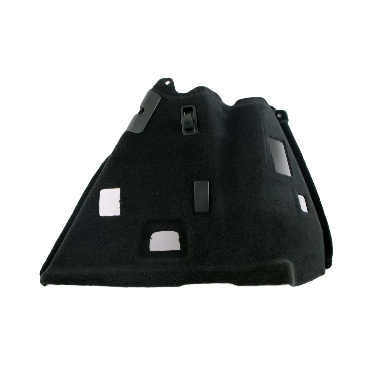 BMW F07 GT Derecha Lado Tronco Pared Recubrimiento Tapa Negro 9139178