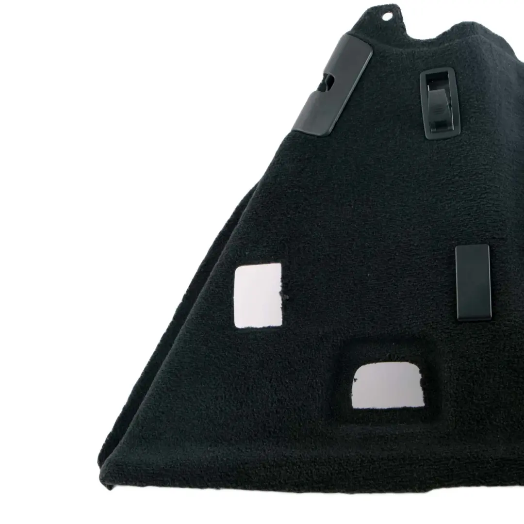 Derecha Lado Tronco Pared Recubrimiento Tapa Negro 9139178 para BMW F07 GT con número de pieza 9167396 BMW F07 GT Derecha Lado Tronco Pared Recubrimiento Tapa Negro 9139178 - SKU 9167396 - Número de pieza 9167396