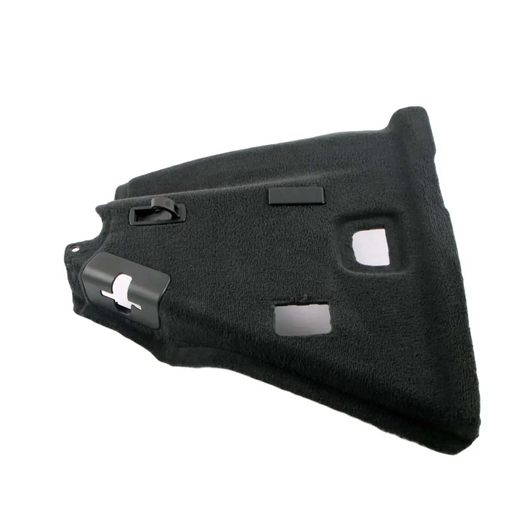 Destra Lato Tronco Parete Pannello Trim Nero 9139178 per BMW F07 GT con numero di parte 9167396 BMW F07 GT Destra Lato Tronco Parete Pannello Trim Nero 9139178 - SKU 9167396 - Numero di parte 9167396