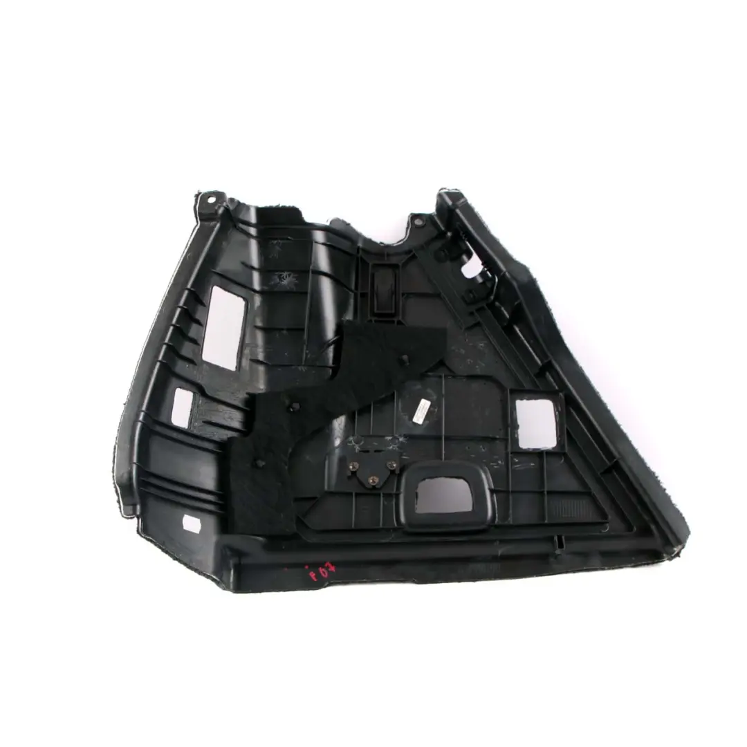 Right O/S Side Trunk Wall Trim Panel Cover Black 9139178 to BMW F07 GT with Part number 9167396 BMW F07 GT Right O/S Side Trunk Wall Trim Panel Cover Black 9139178 - SKU 9167396 - Part number 9167396