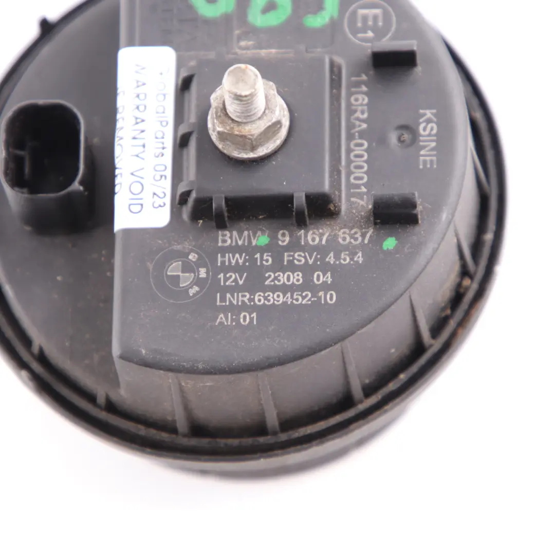 Alarma Sirena 6936009 para BMW E61 E65 E81 E87 E90 E91 E92 con número de pieza 9167637 BMW E61 E65 E81 E87 E90 E91 E92 Alarma Sirena 6936009 - SKU 9167637 - Número de pieza 9167637