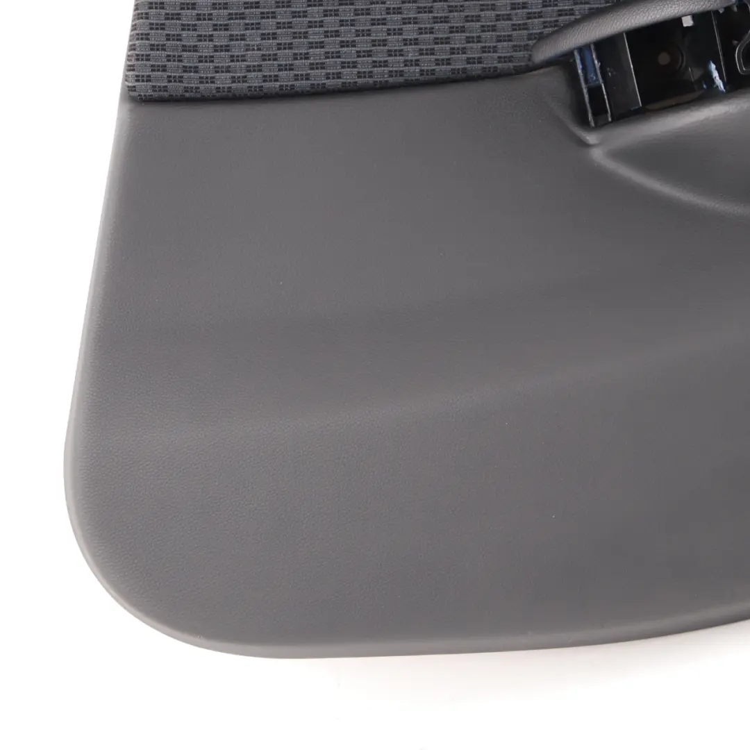 BMW E90 LCI Rear Right Door Card Panel O/S Cloth Leather Impuls Anthracite - SKU 9167908 - Part number 9167908