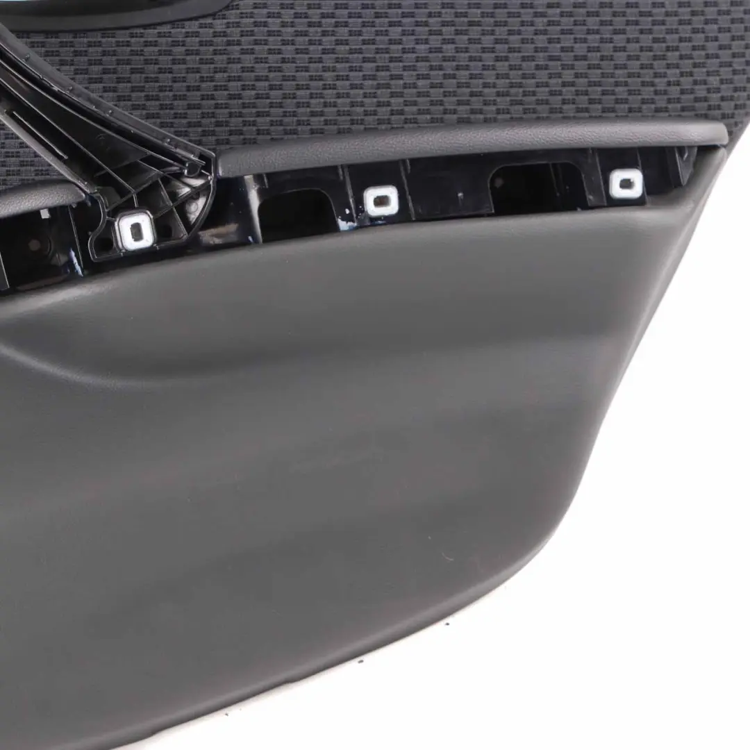 BMW E90 LCI Rear Right Door Card Panel O/S Cloth Leather Impuls Anthracite - SKU 9167908 - Part number 9167908
